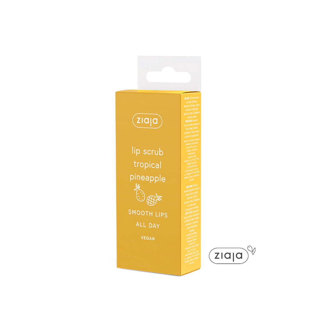 Esfoliante Labial de Açucar Tropical Abacaxi - 12 ml