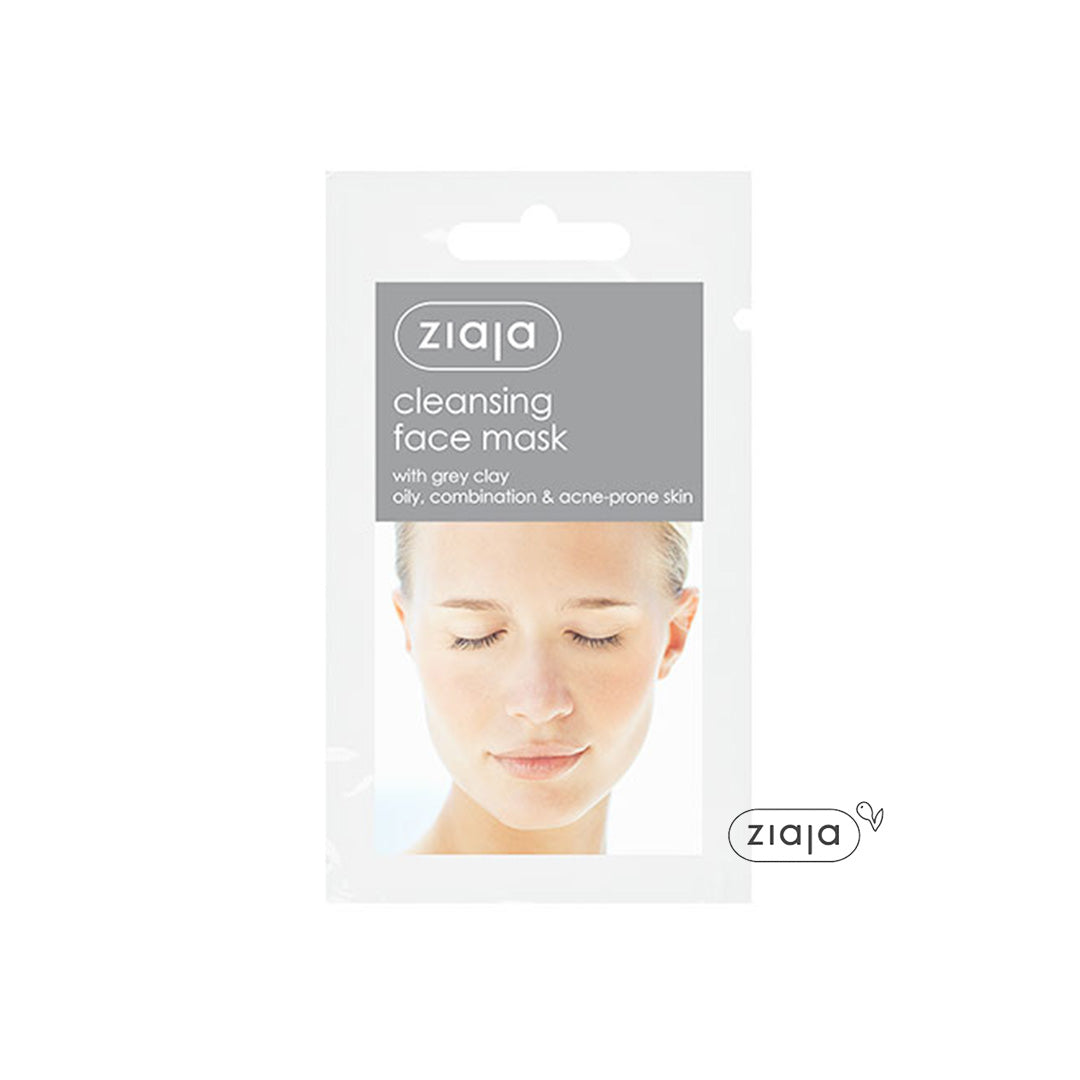 Máscara facial de Limpeza com Argila Cinza (Pack 20 unidades)