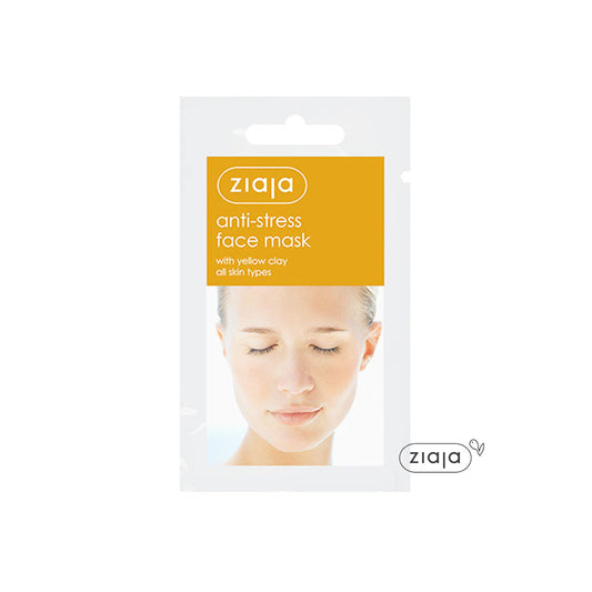 Máscara Facial Anti-stress com Argila Amarela (Pack 20 unidades)