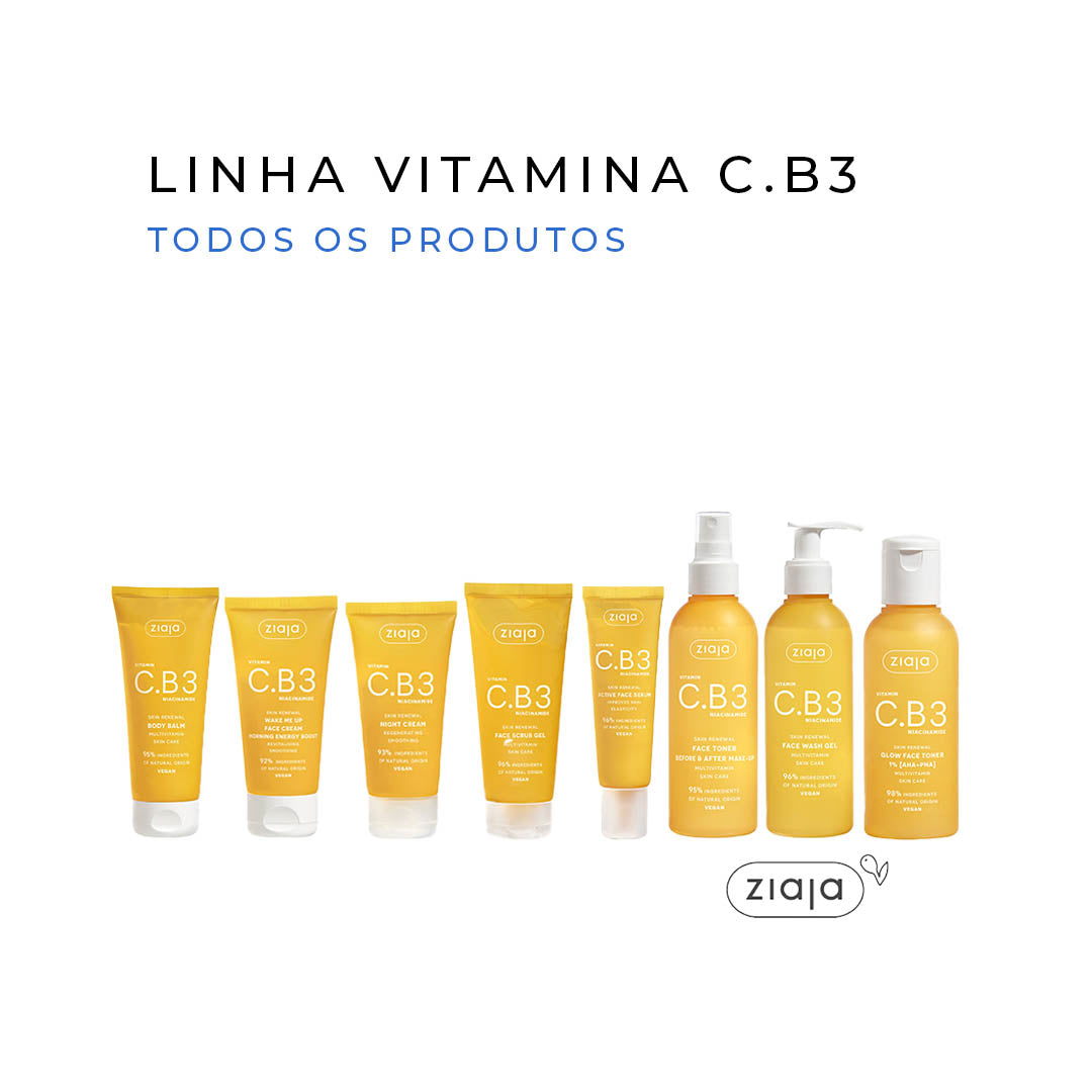 Linha Completa Vitamina C.B3 Niacinamida