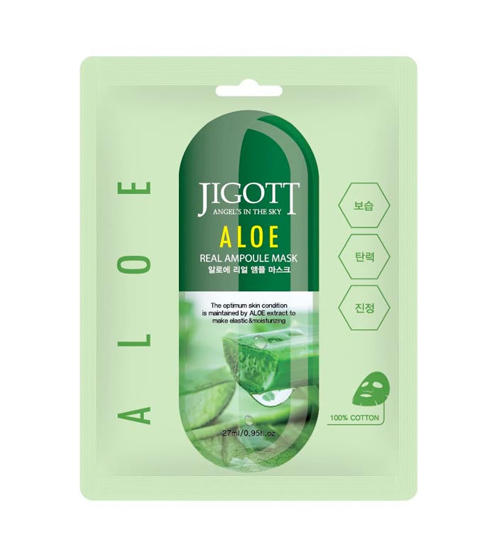 JIGOTT - Máscara facial com extrato de Aloe Vera