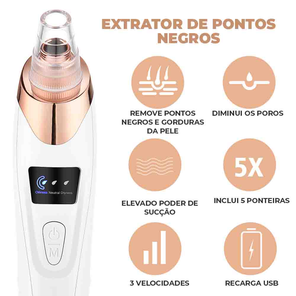 Extrator de Pontos Negros Gold